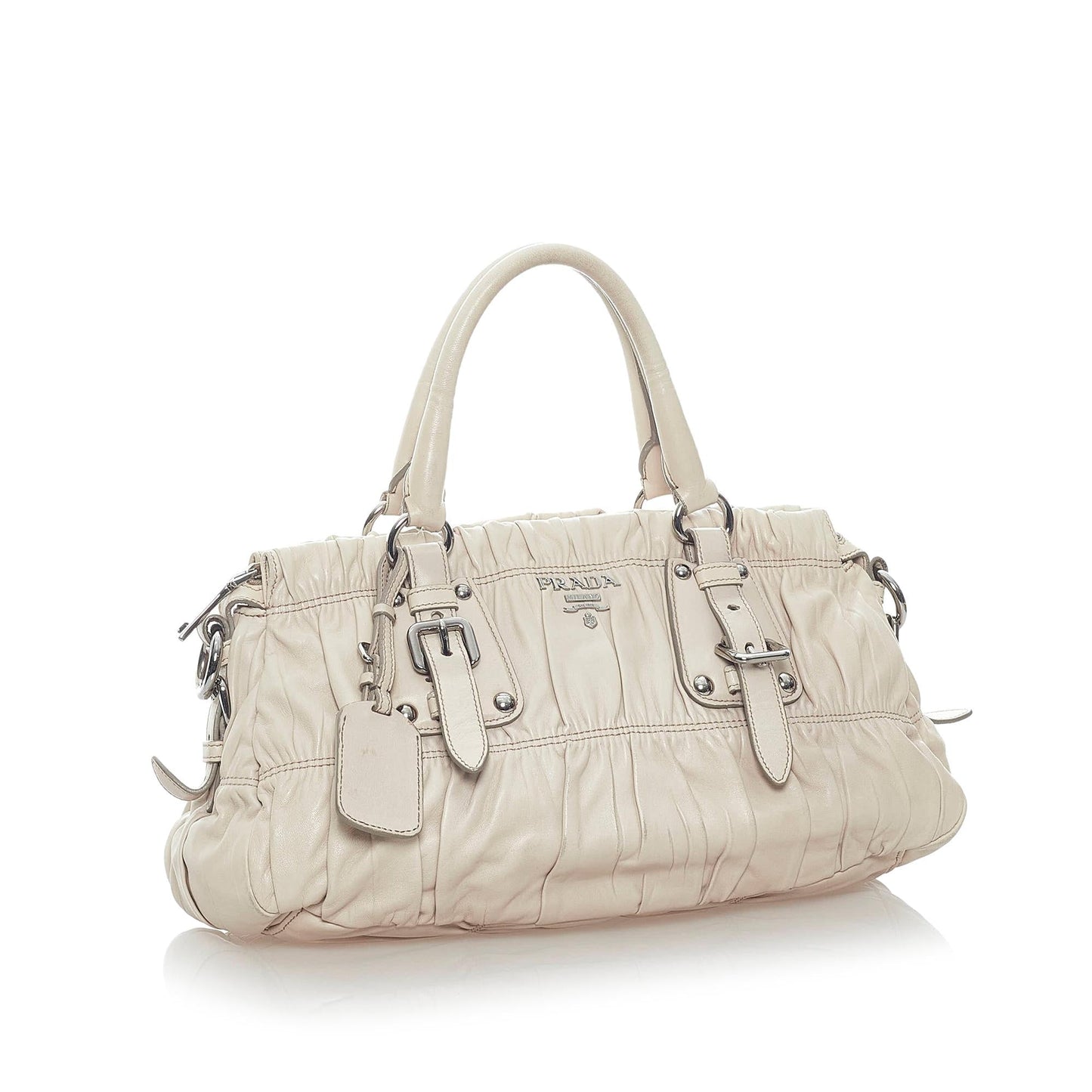 Prada Nappa Gaufre Satchel (SHG-WLlgST)