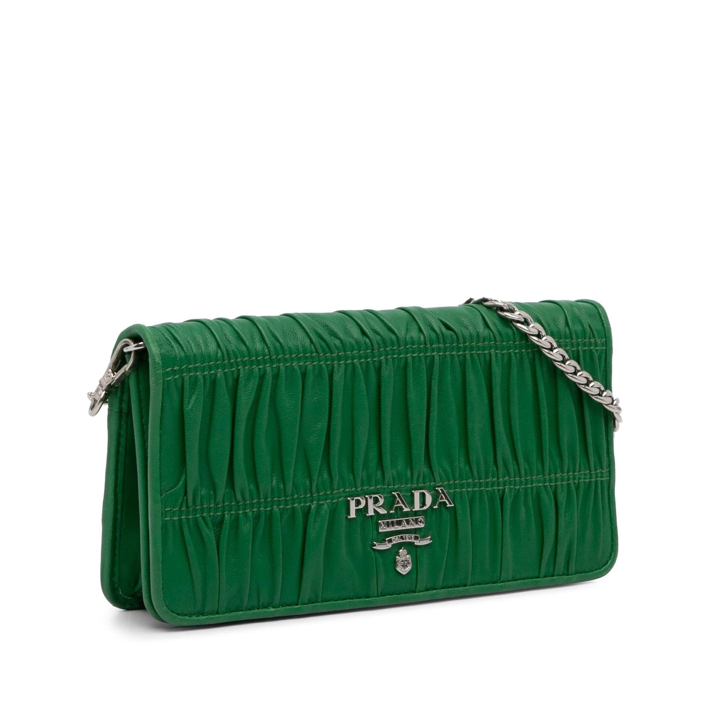 Prada Nappa Gaufre Wallet on Chain (SHG-fW7eo9)