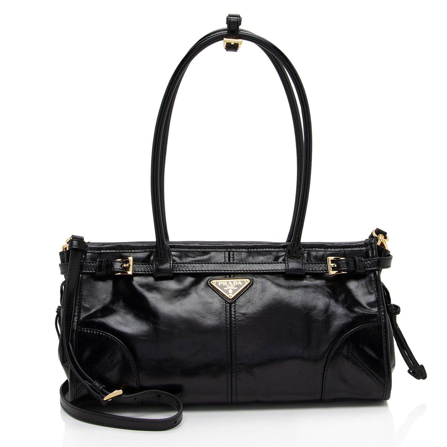 Prada Nappa Leather Medium Shoulder Bag (SHF-bsC8qL)