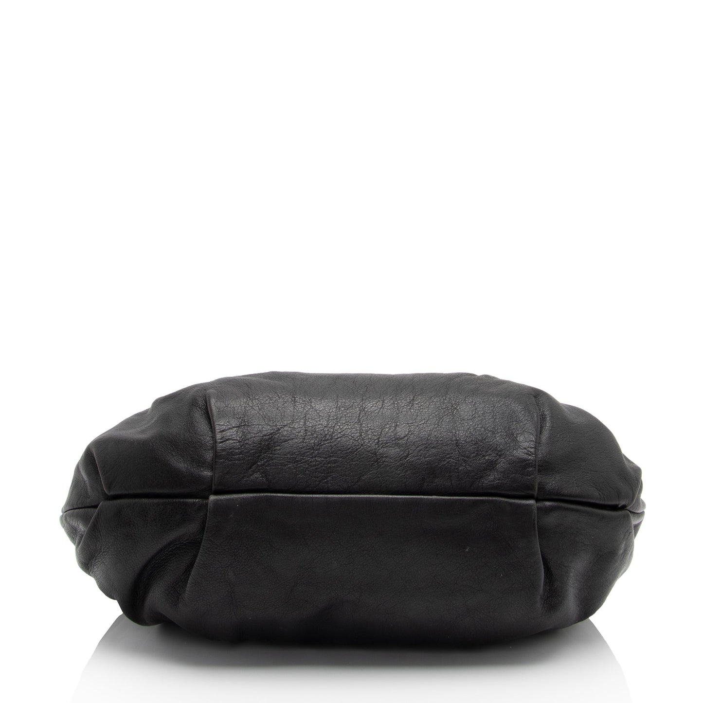 Prada Nappa Leather Pleated Small Hobo (SHF-rubBi4)