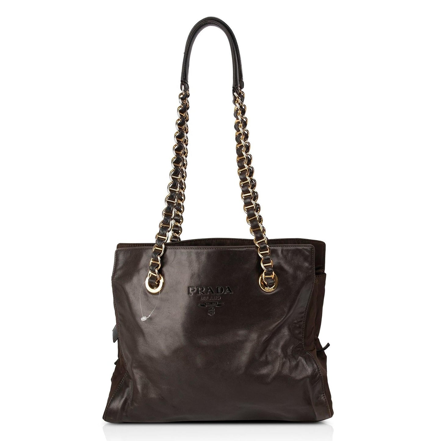 Prada Nappa Leather & Tessuto Nylon Catena Bag