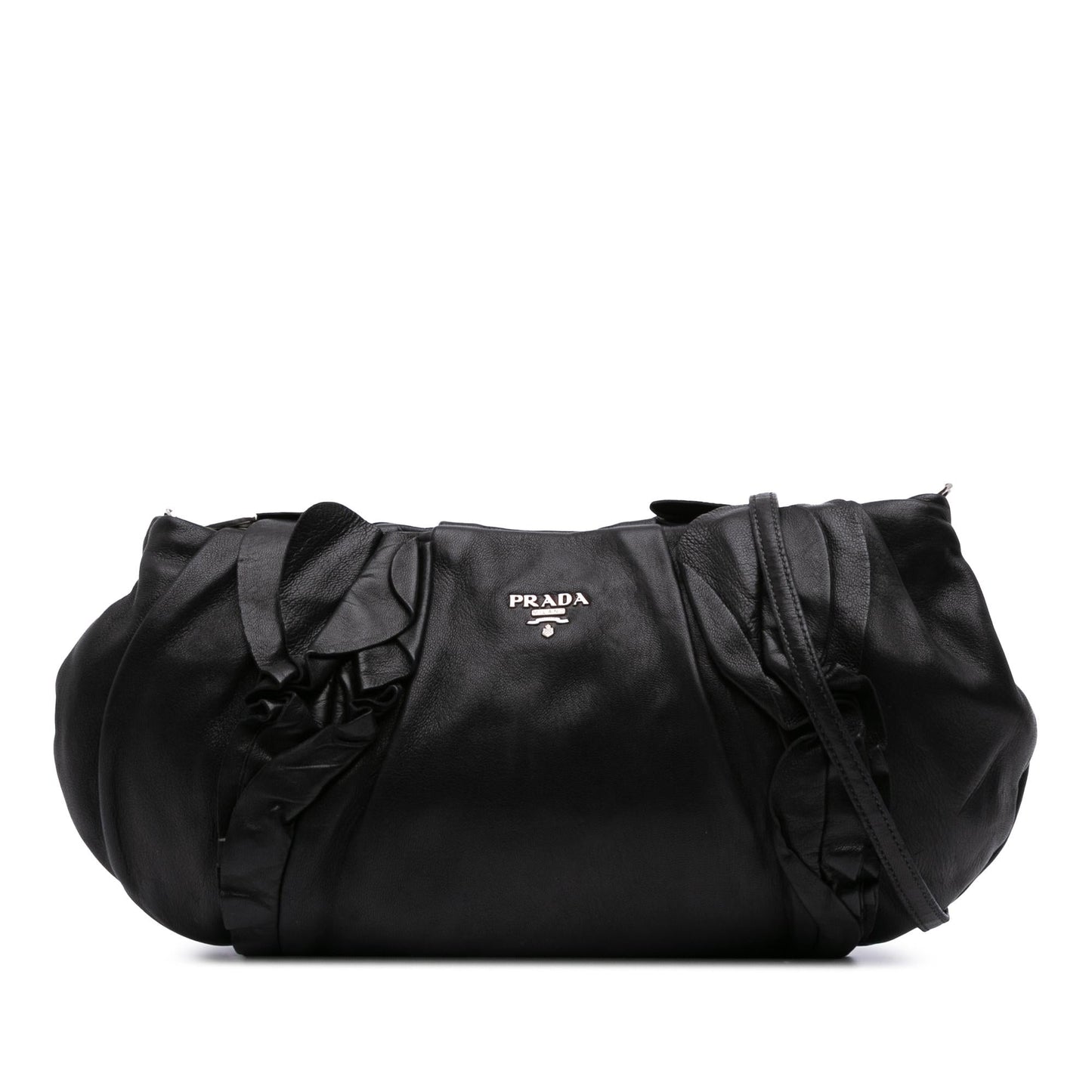 Prada Nappa Ruffle Crossbody