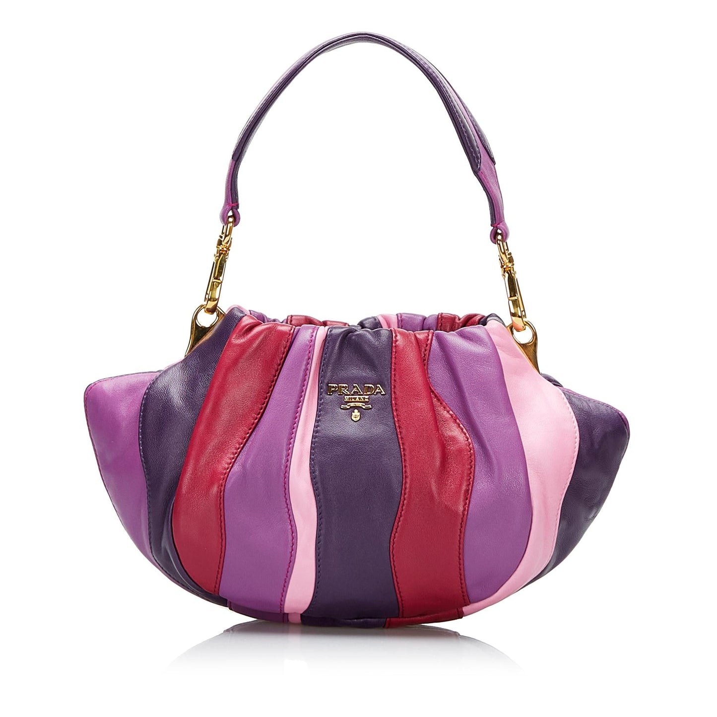 Prada Nappa Trembled Blossoms Stripes (SHG-5lKPak)