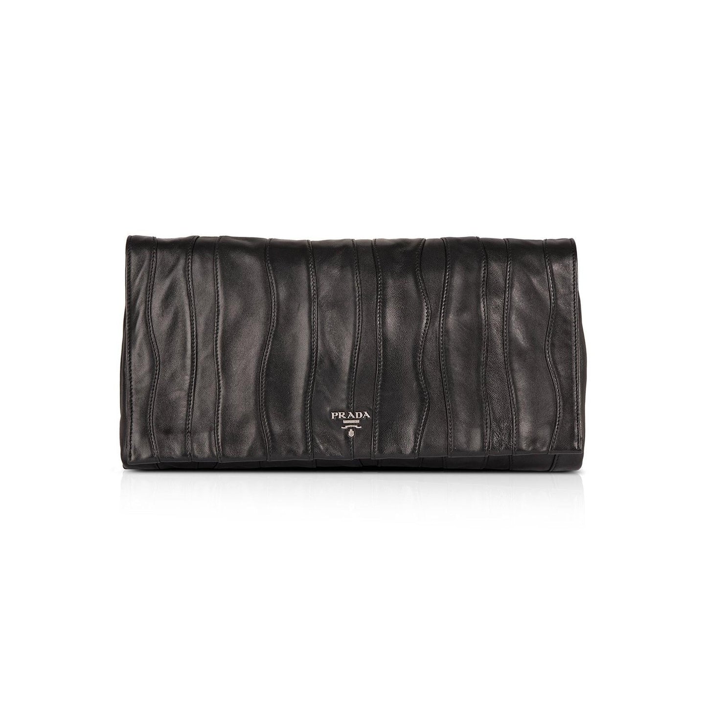 Prada Nappa Waves Clutch