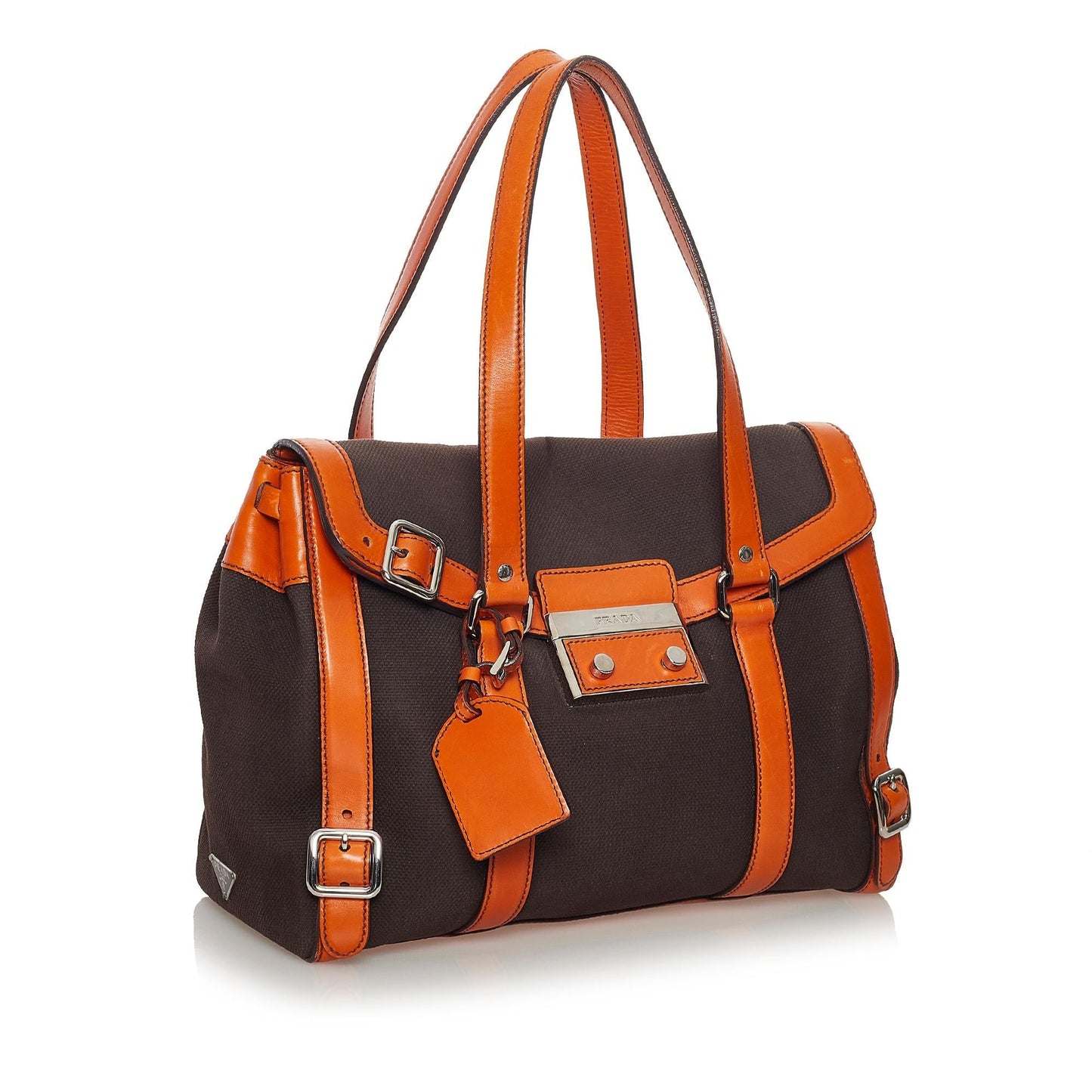 Prada Nylon Sound Lock Shoulder Bag (SHG-33246)
