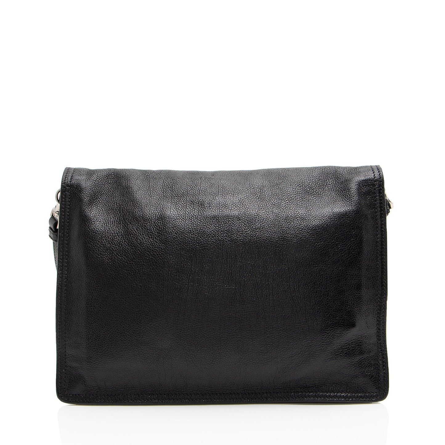 Prada Ombre Glace Calf Etiquette Flap Messenger