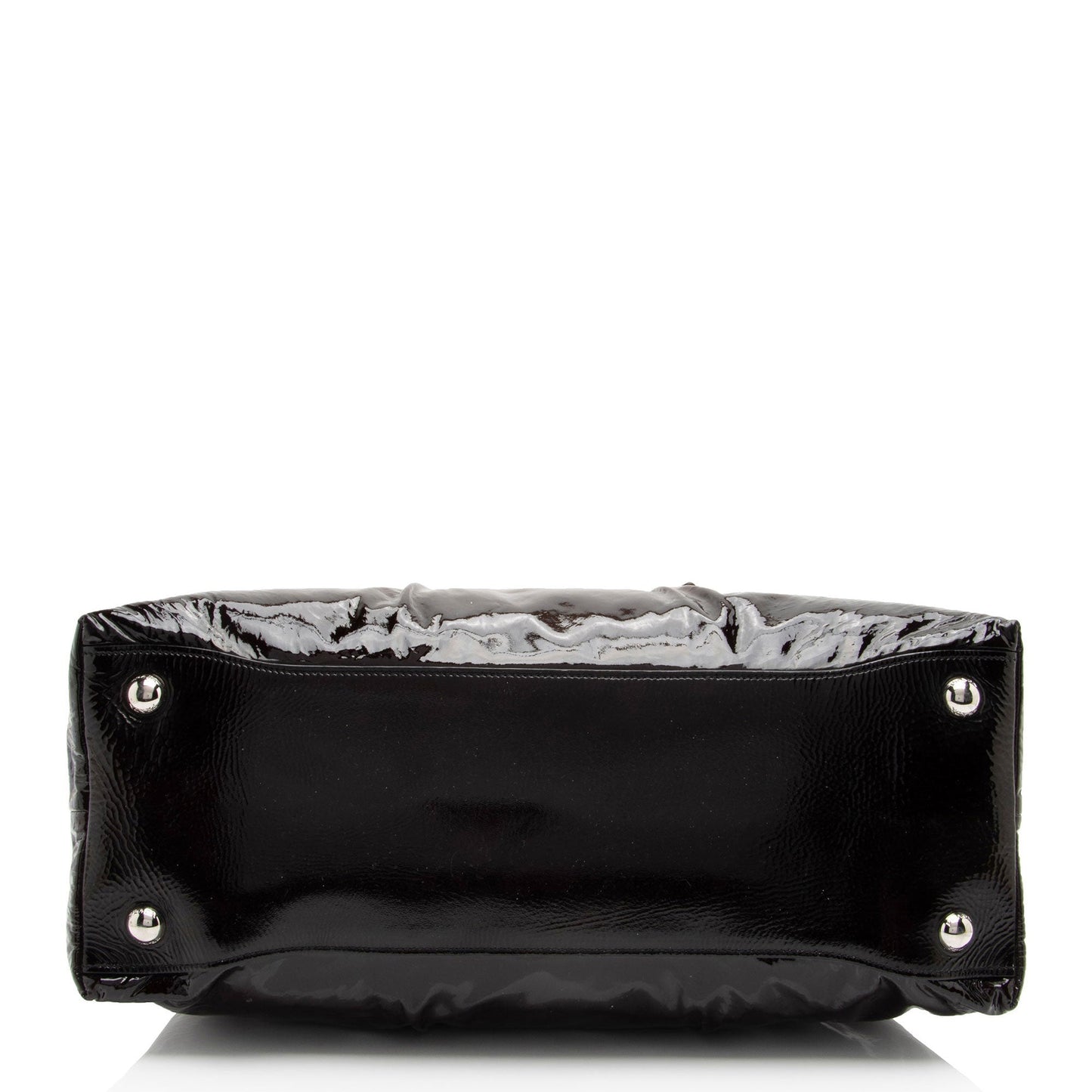 Prada Patent Leather Ombre Dome Satchel (SHF-alsIpx)