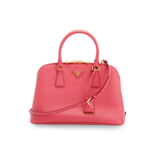 Prada Pink Medium Saffiano Lux Promenade Tote