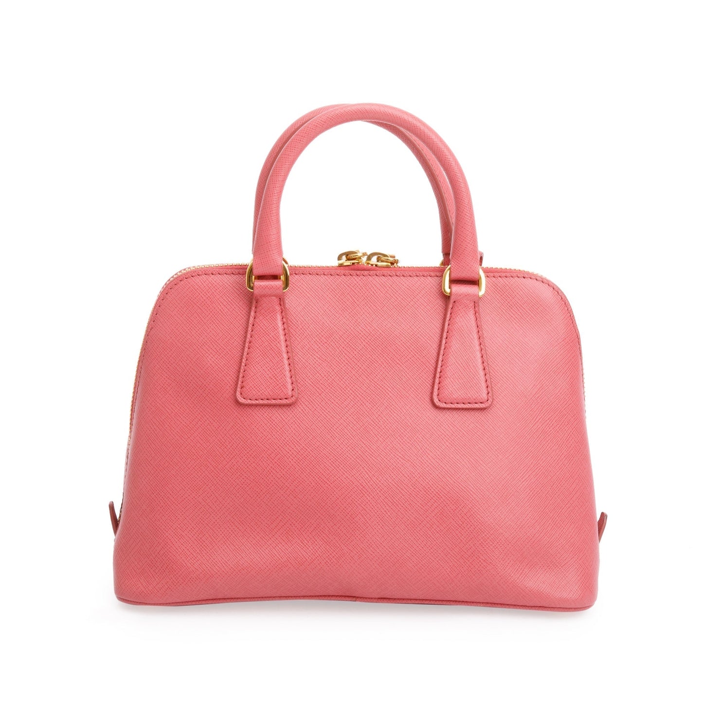 Prada Pink Saffiano Lux Small Promenade Tote