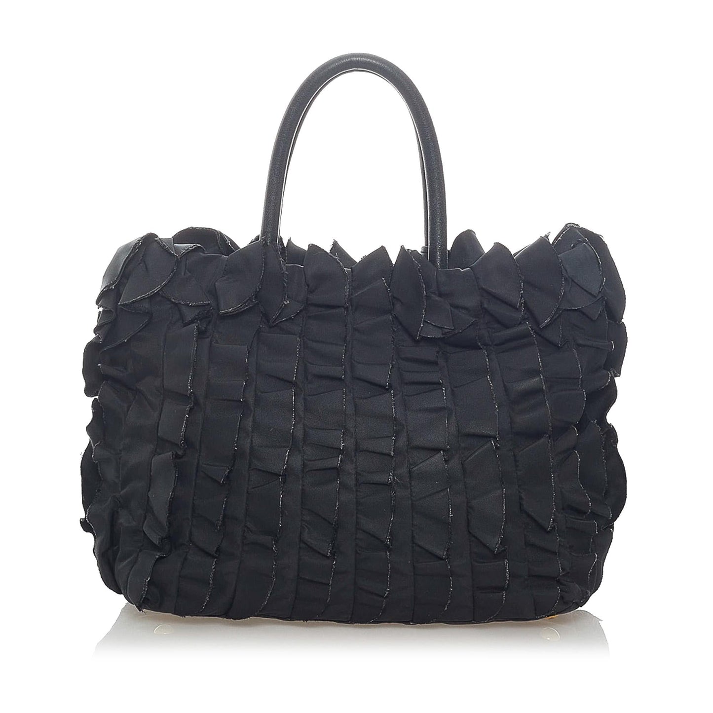 Prada Pleated Tessuto Tote Bag (SHG-33278)