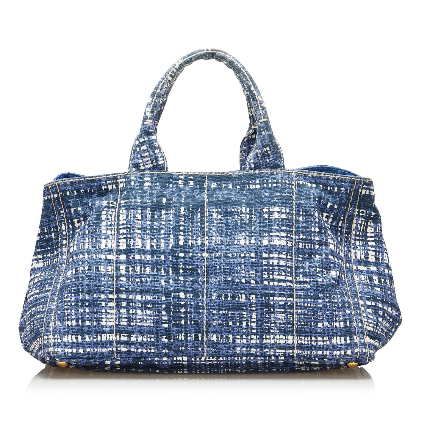Prada Printed Canapa Handbag (SHG-G6BSFq)