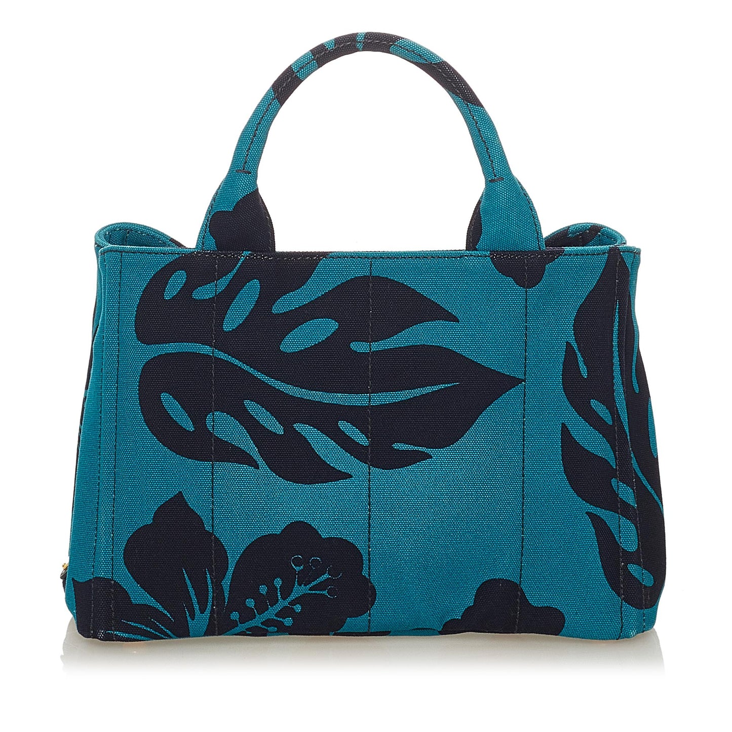 Prada Printed Canvas Satchel - Ewore Bags