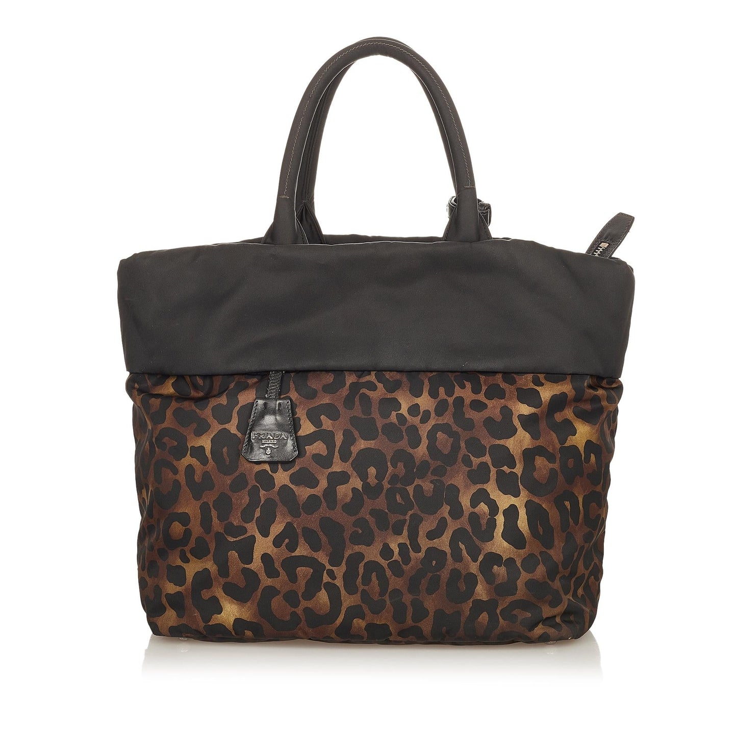 Prada Printed Tessuto Satchel (SHG-24964)