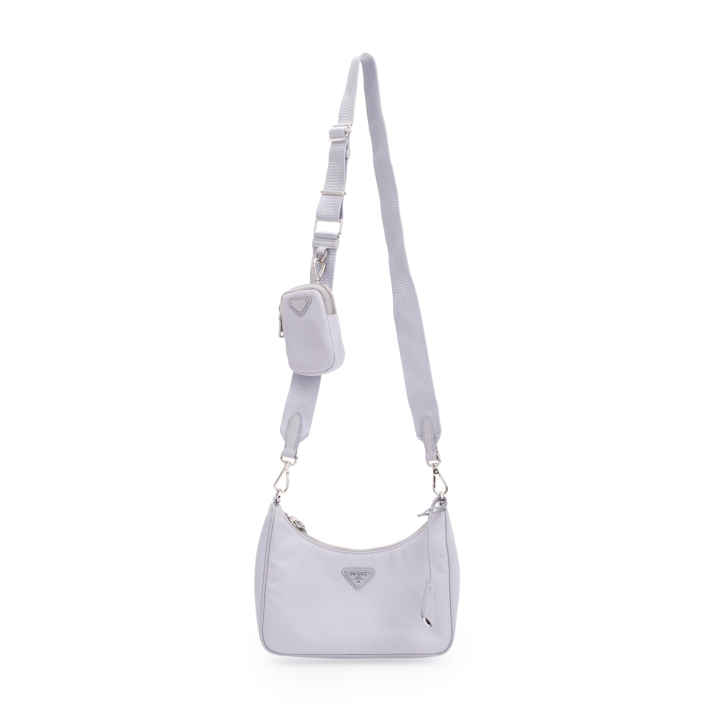 Prada Purple Re-Edition 2005 Re-Nylon Shoulder Bag