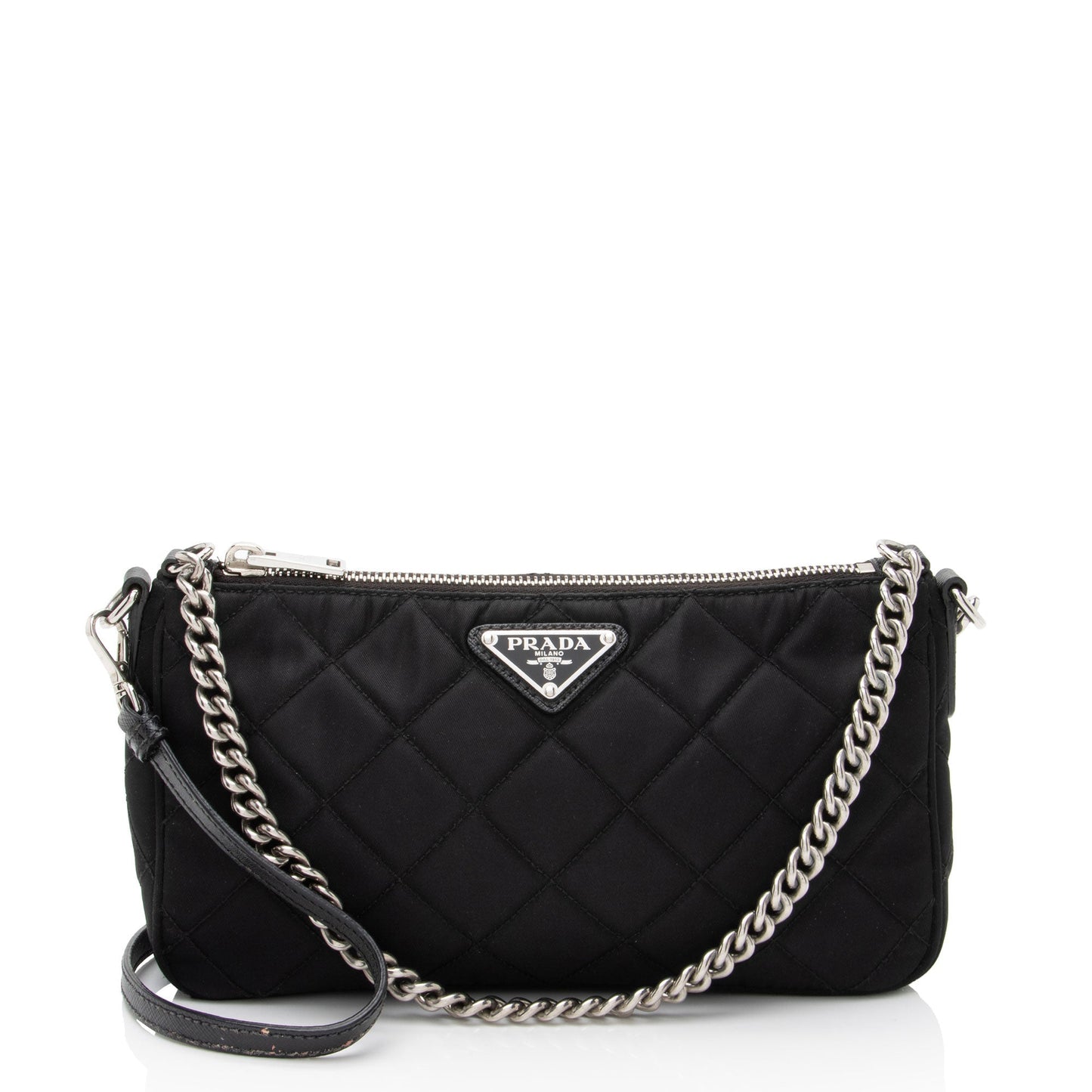Prada Quilted Tessuto Impuntu Crossbody