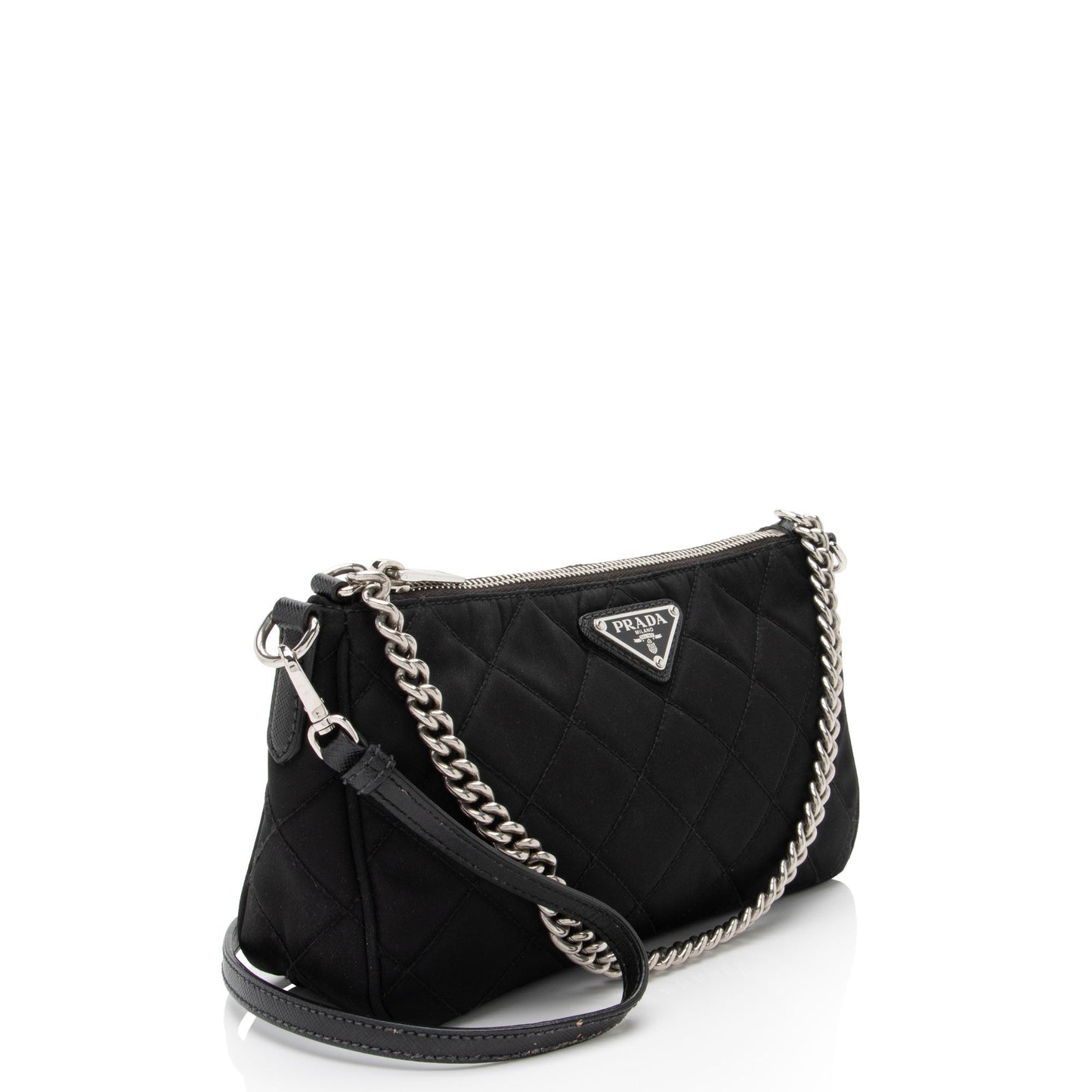 Prada Quilted Tessuto Impuntu Crossbody