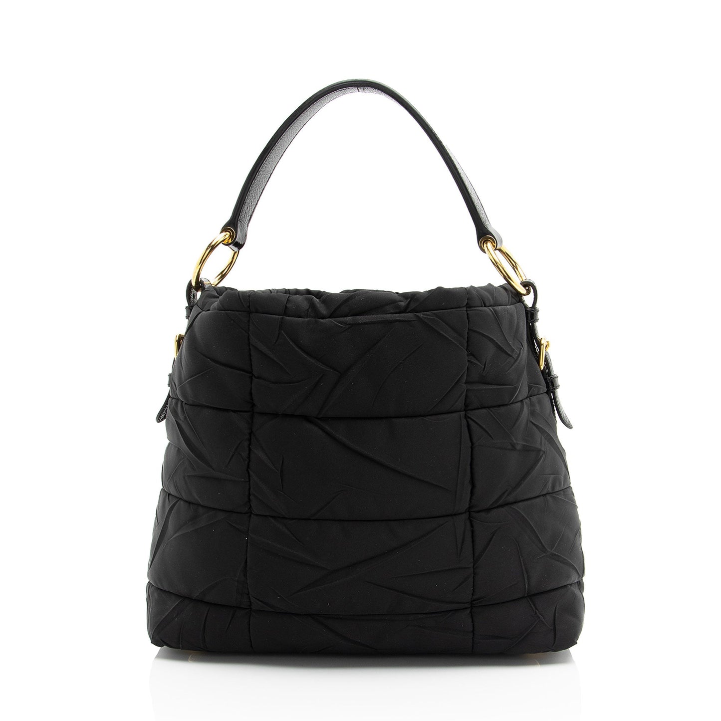 Prada Quilted Tessuto Shoulder Bag (SHF-tluc77)