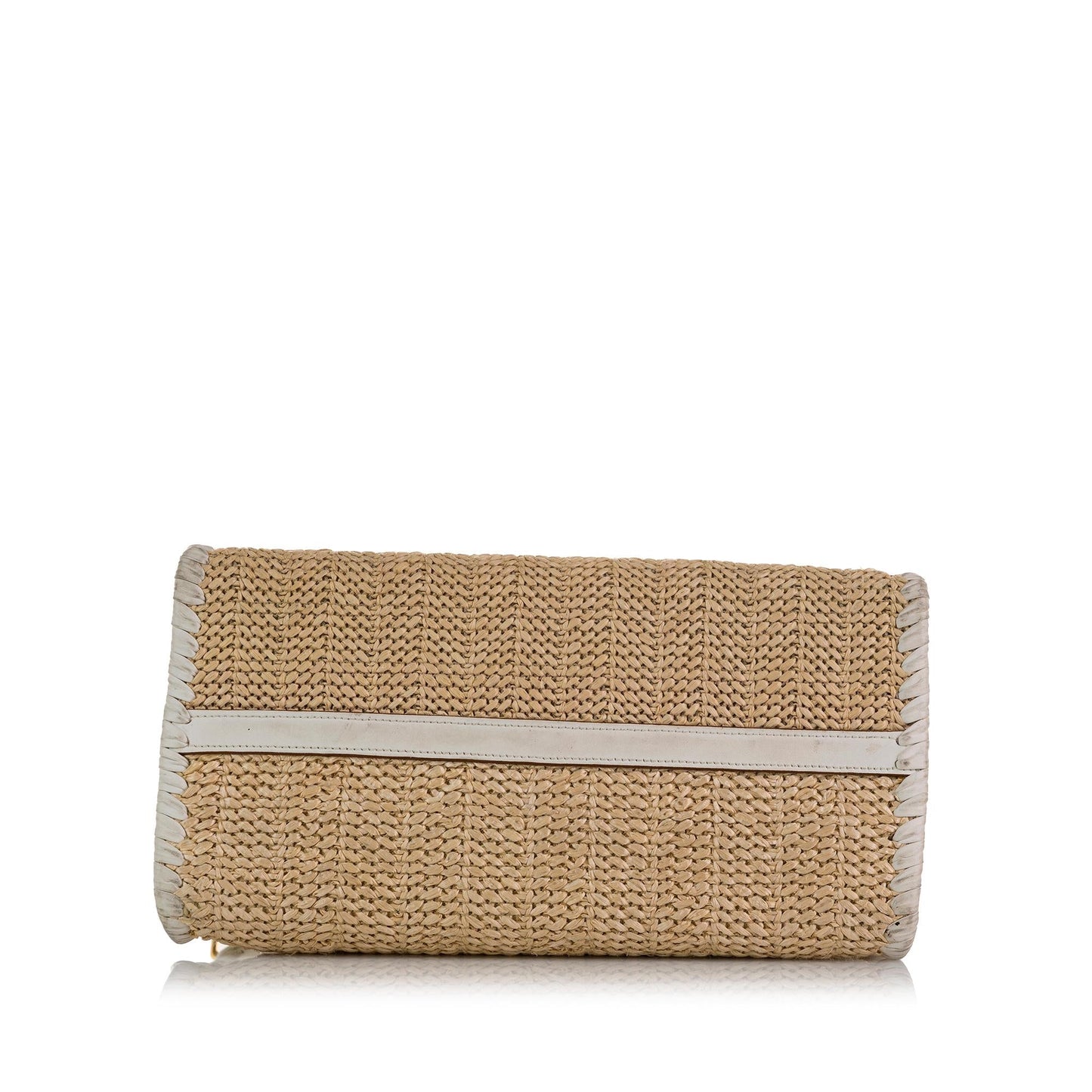 Prada Raffia Paradigme Satchel (SHG-IXn4CG)