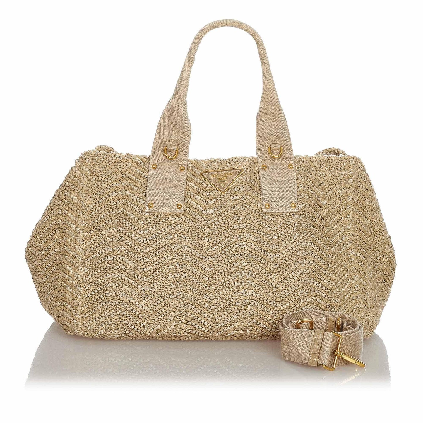 Prada Raffia Satchel - Ewore Bags