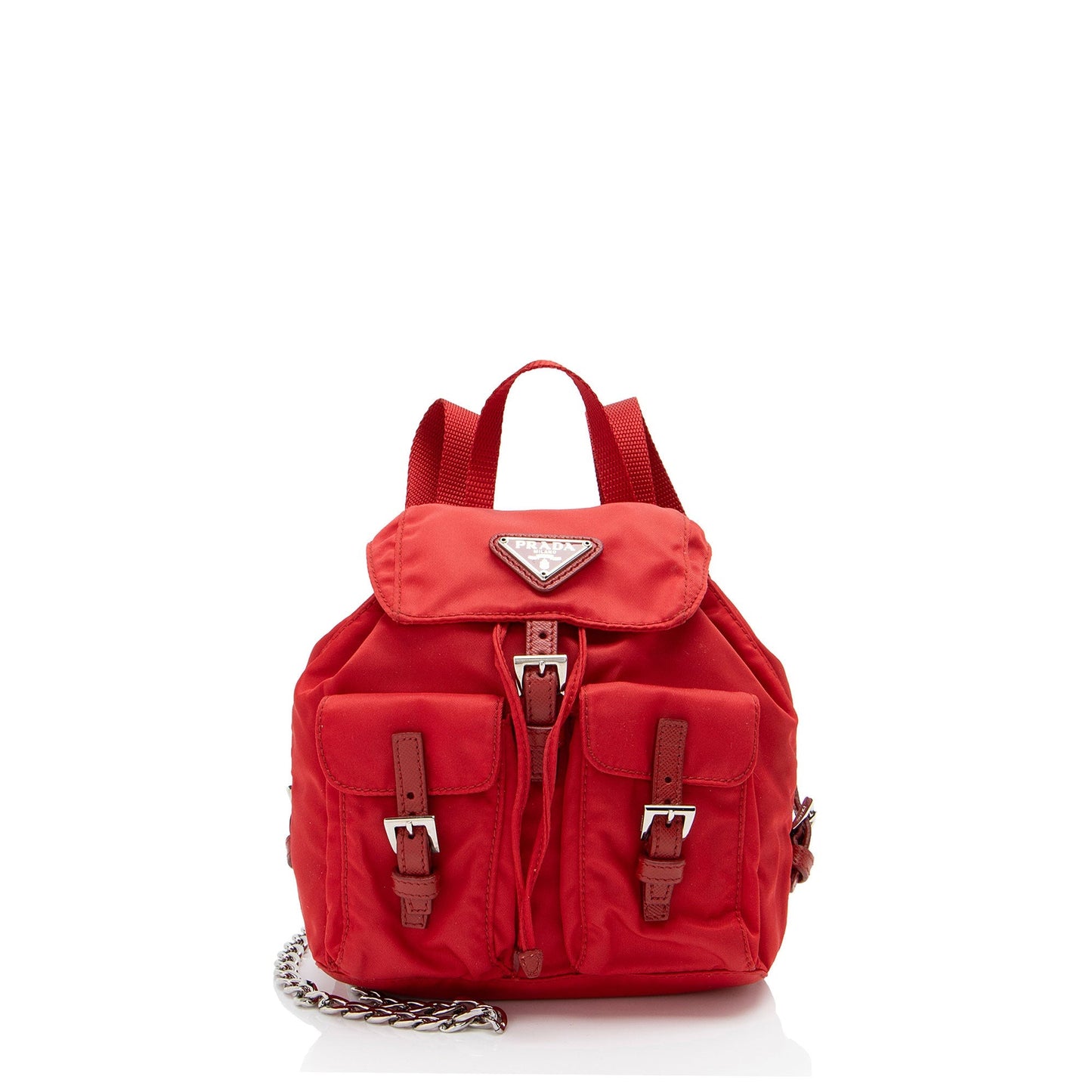 Prada Re-Nylon Double Pocket Mini Backpack (SHF-U7Psma)