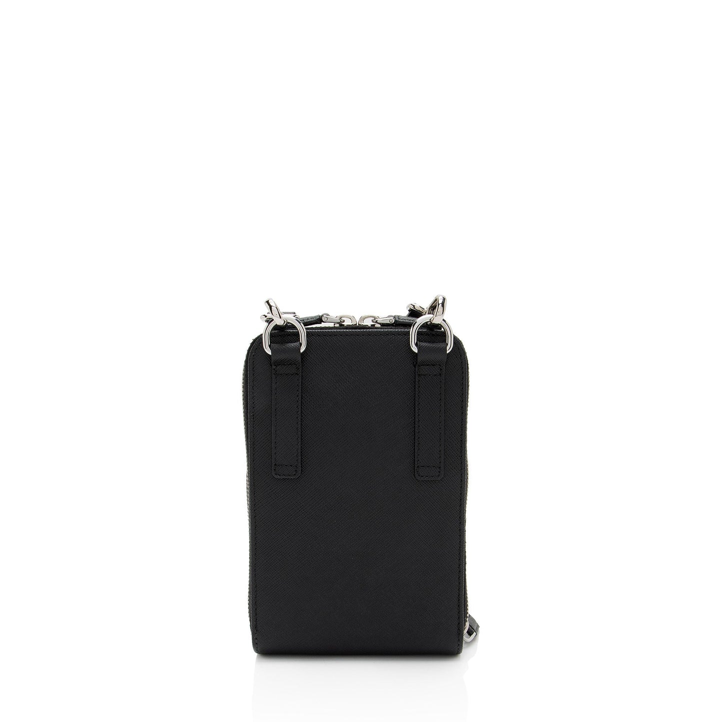 Prada Re-Nylon Saffiano Phone Crossbody (SHF-aL0vSx)