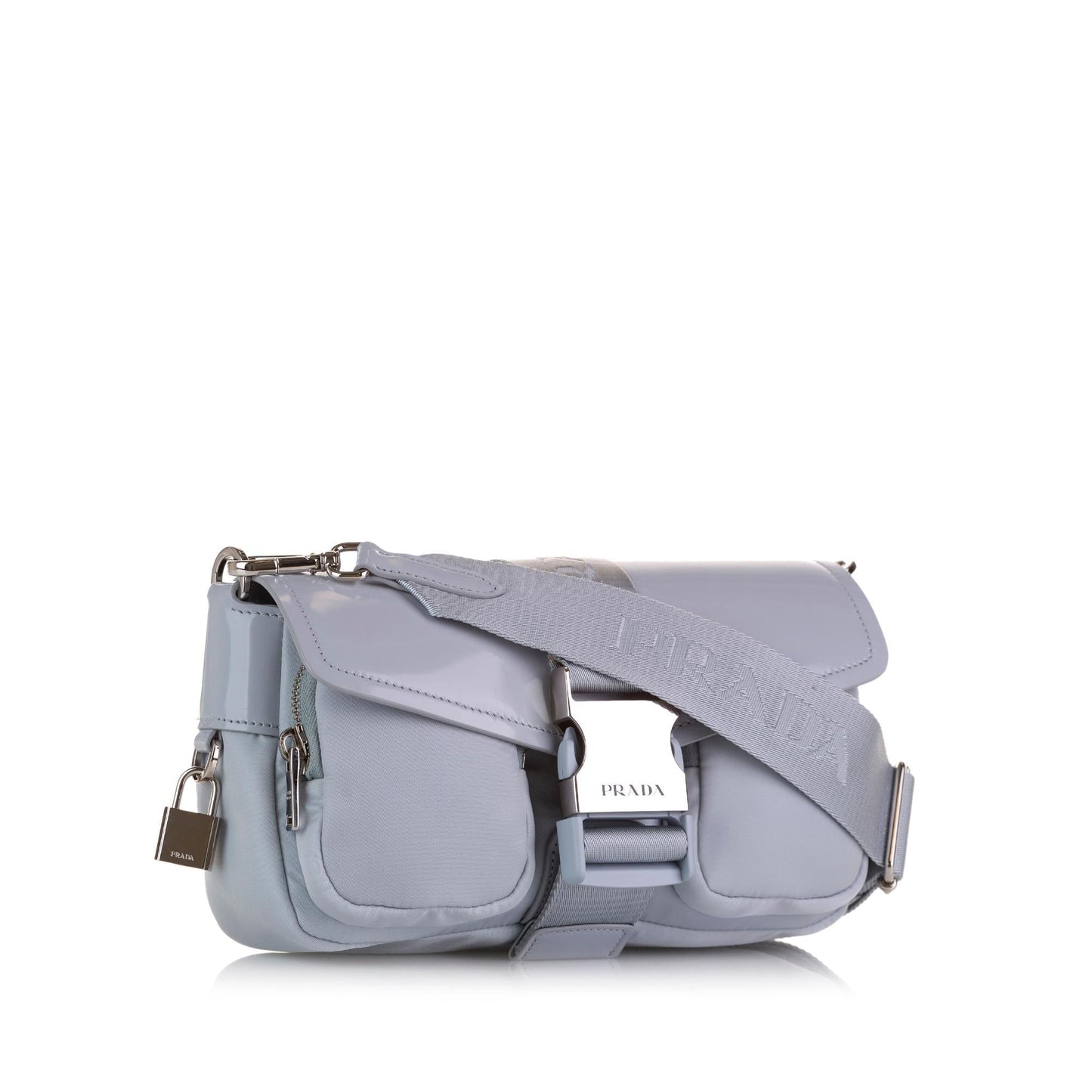 Prada Re-Nylon & Spazzolato Pocket Crossbody (SHG-wo7D7i)