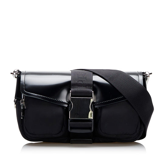 Prada Re-Nylon & Spazzolato Pocket Crossbody