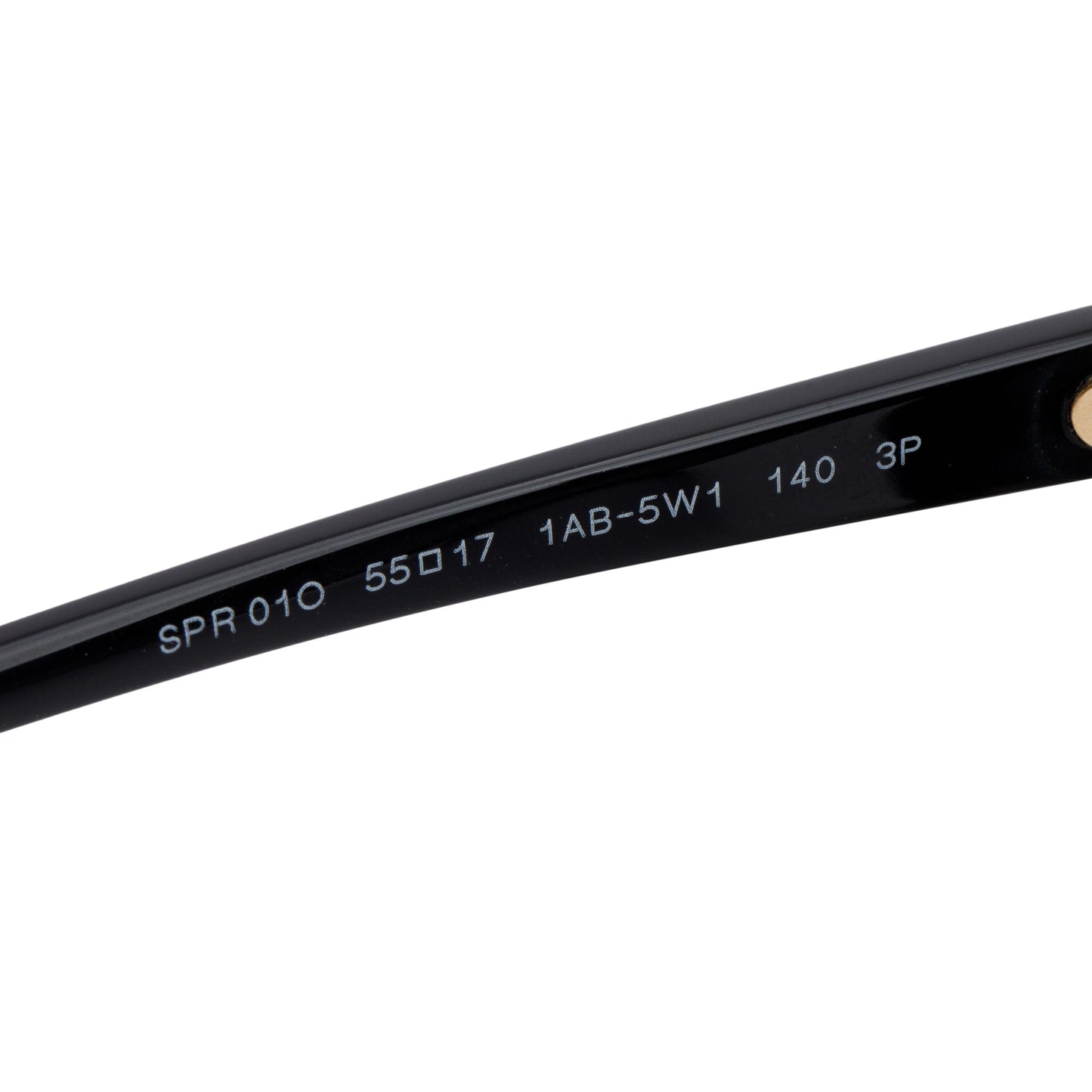 Prada SPR 01O Black Acetate Gradient Sunglasses