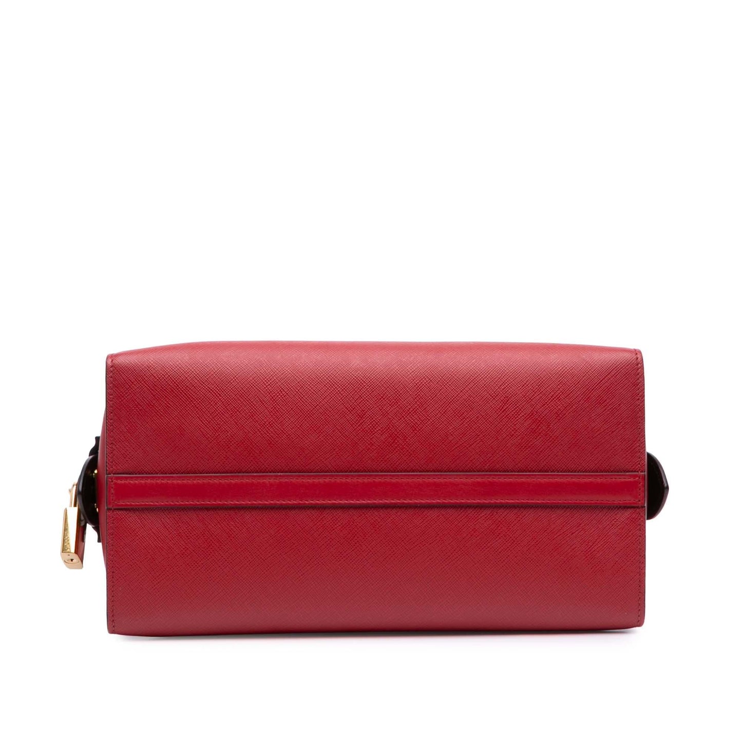 Prada Saffiano And City Calf Esplanade Satchel