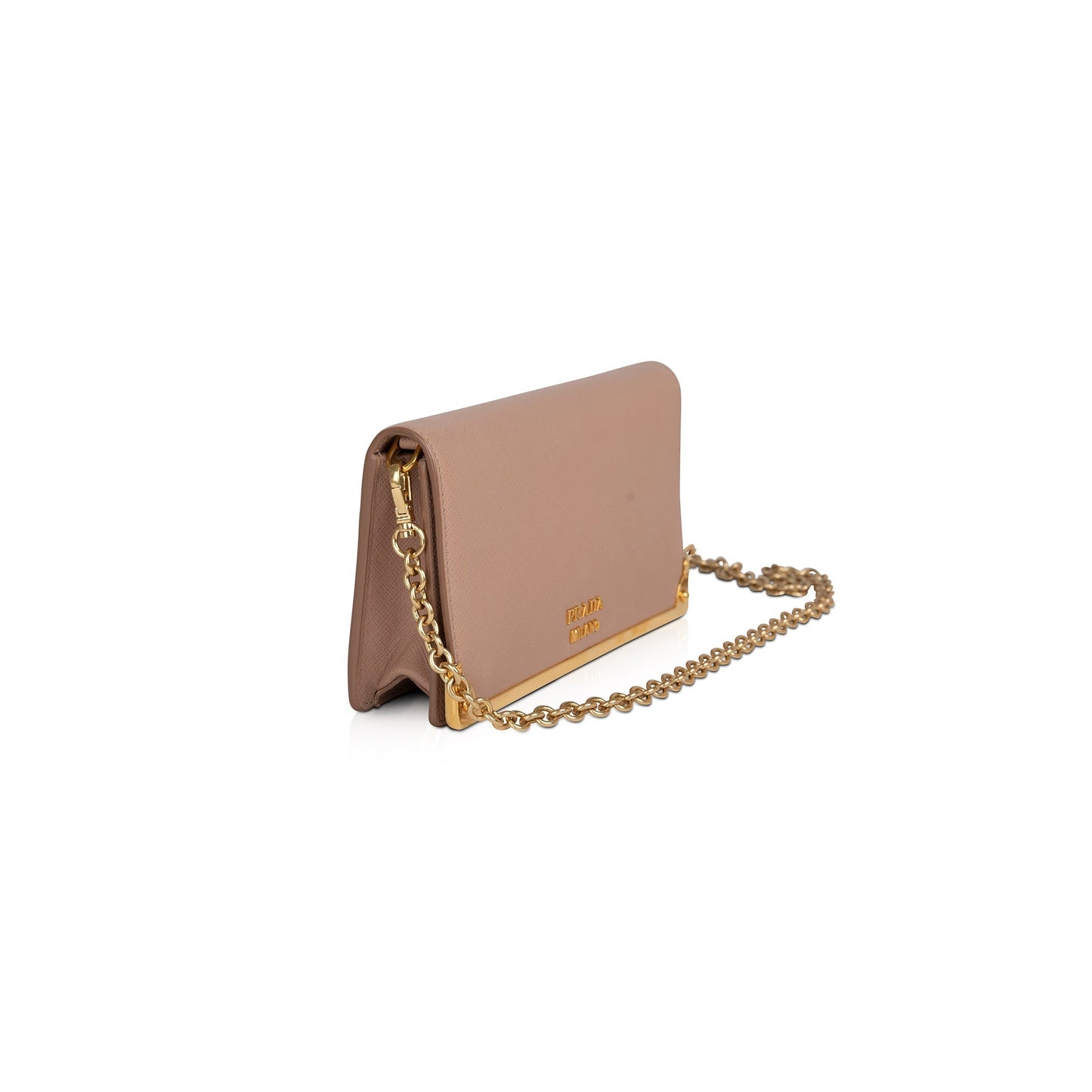 Prada Saffiano Cahier Wallet on Chain