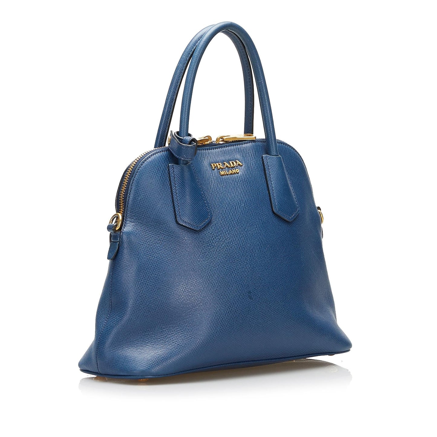 Prada Saffiano Cuir Convertible Dome (SHG-EN1lYL)