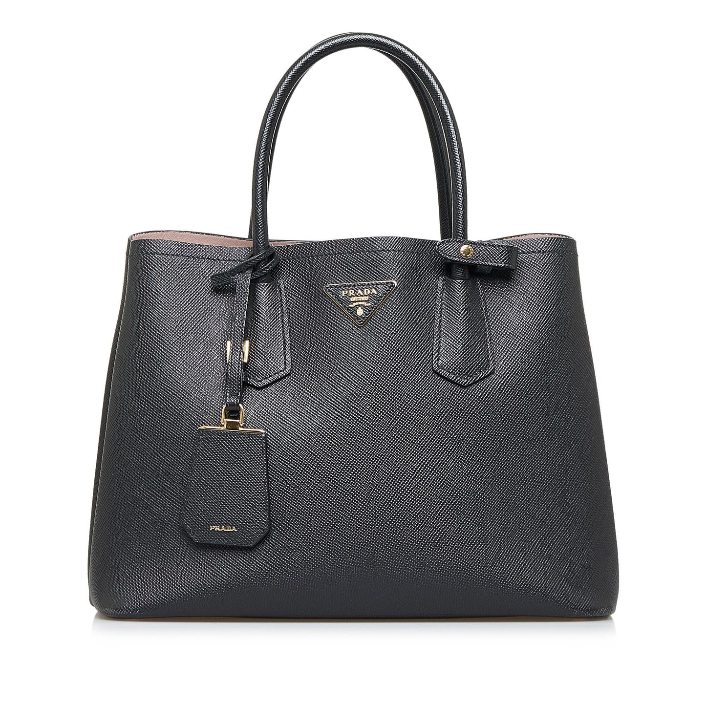 Prada Saffiano Cuir Double Satchel (SHG-BEQ1FE)