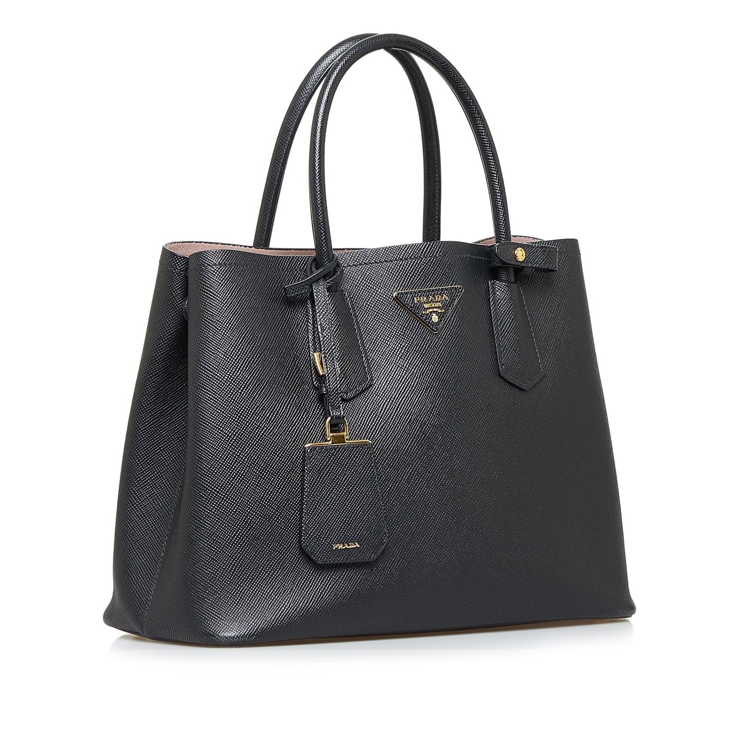 Prada Saffiano Cuir Double Satchel (SHG-BEQ1FE)
