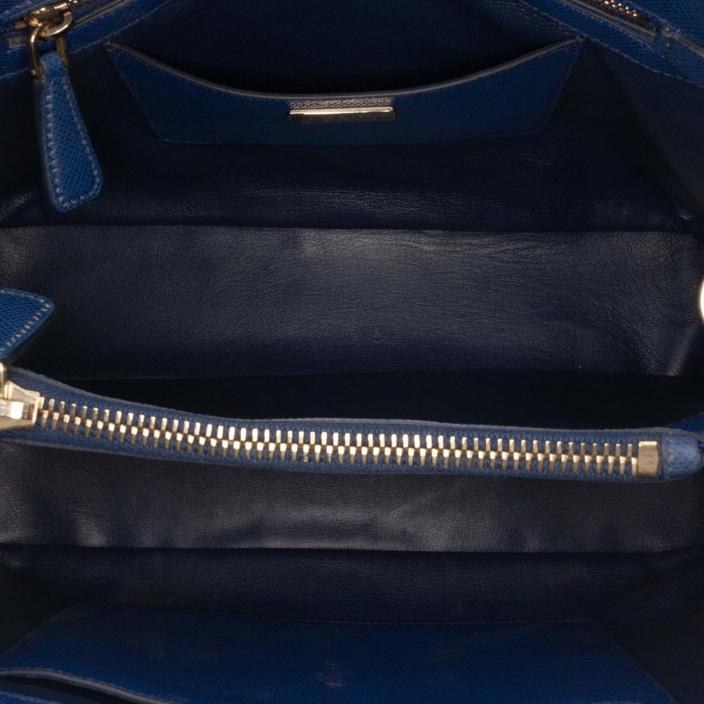 Prada Saffiano Cuir Open Promenade Satchel