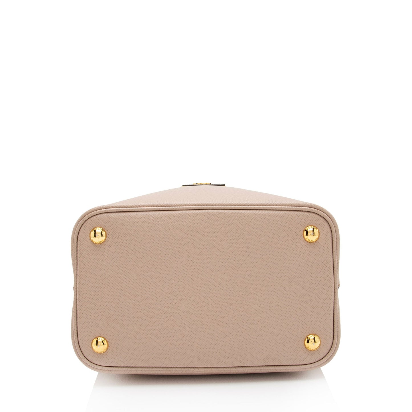 Prada Saffiano Cuir Panier Small Bucket Bag (SHF-F8BOWM)