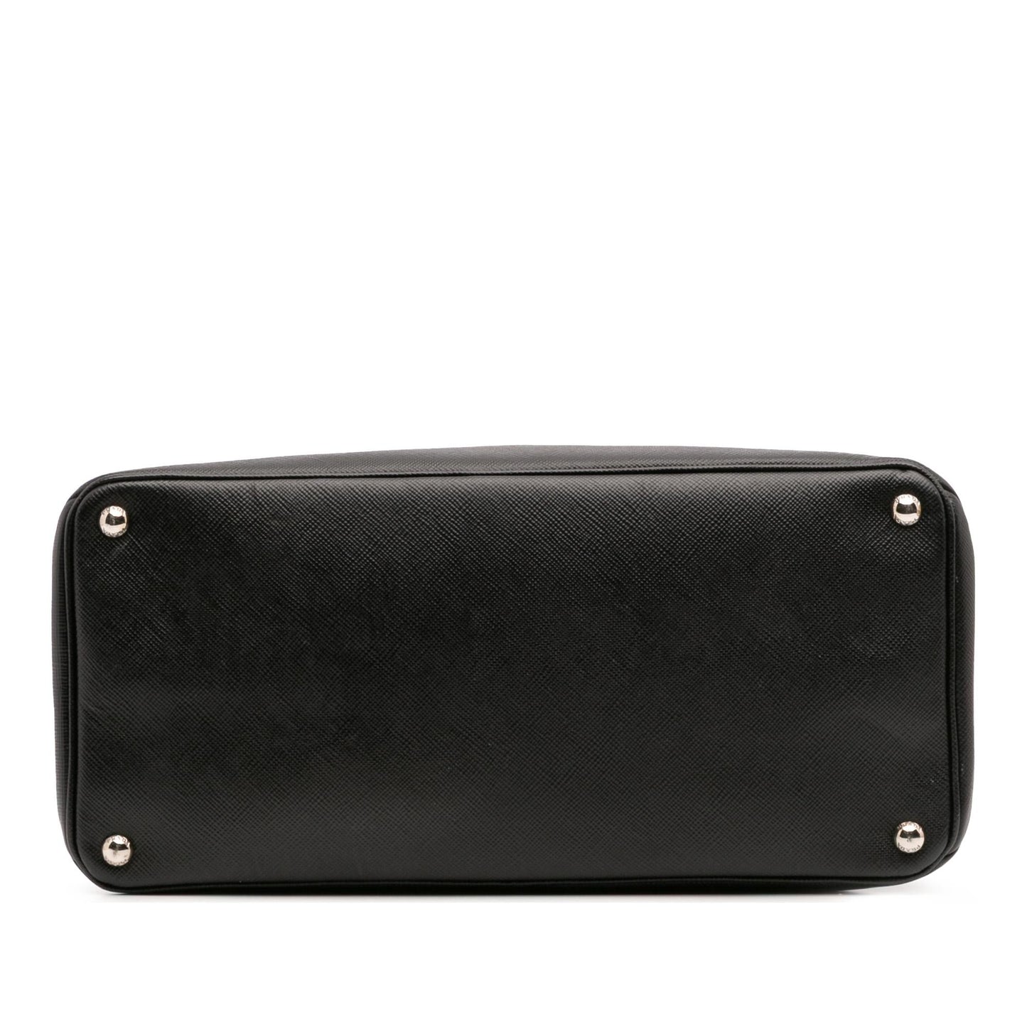 Prada Saffiano Cuir Turnlock Twin Satchel