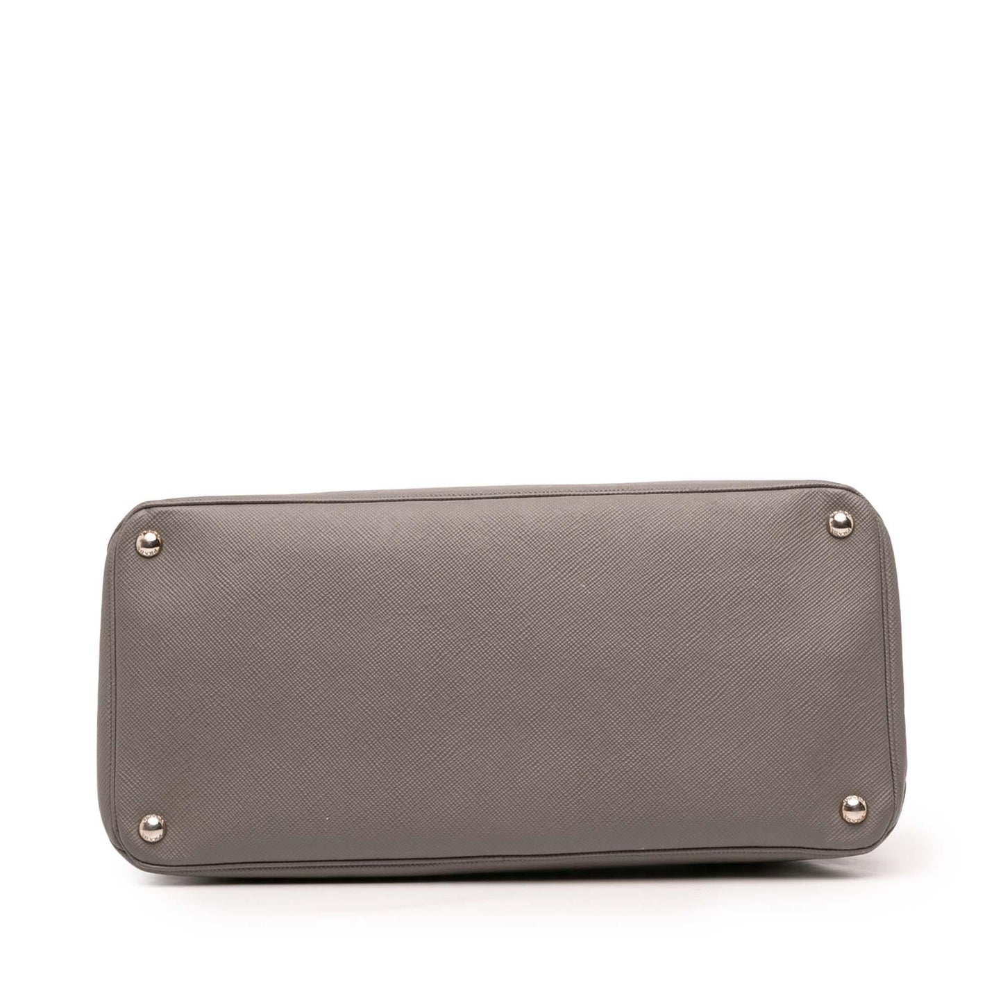 Prada Saffiano Cuir Turnlock Twin Satchel