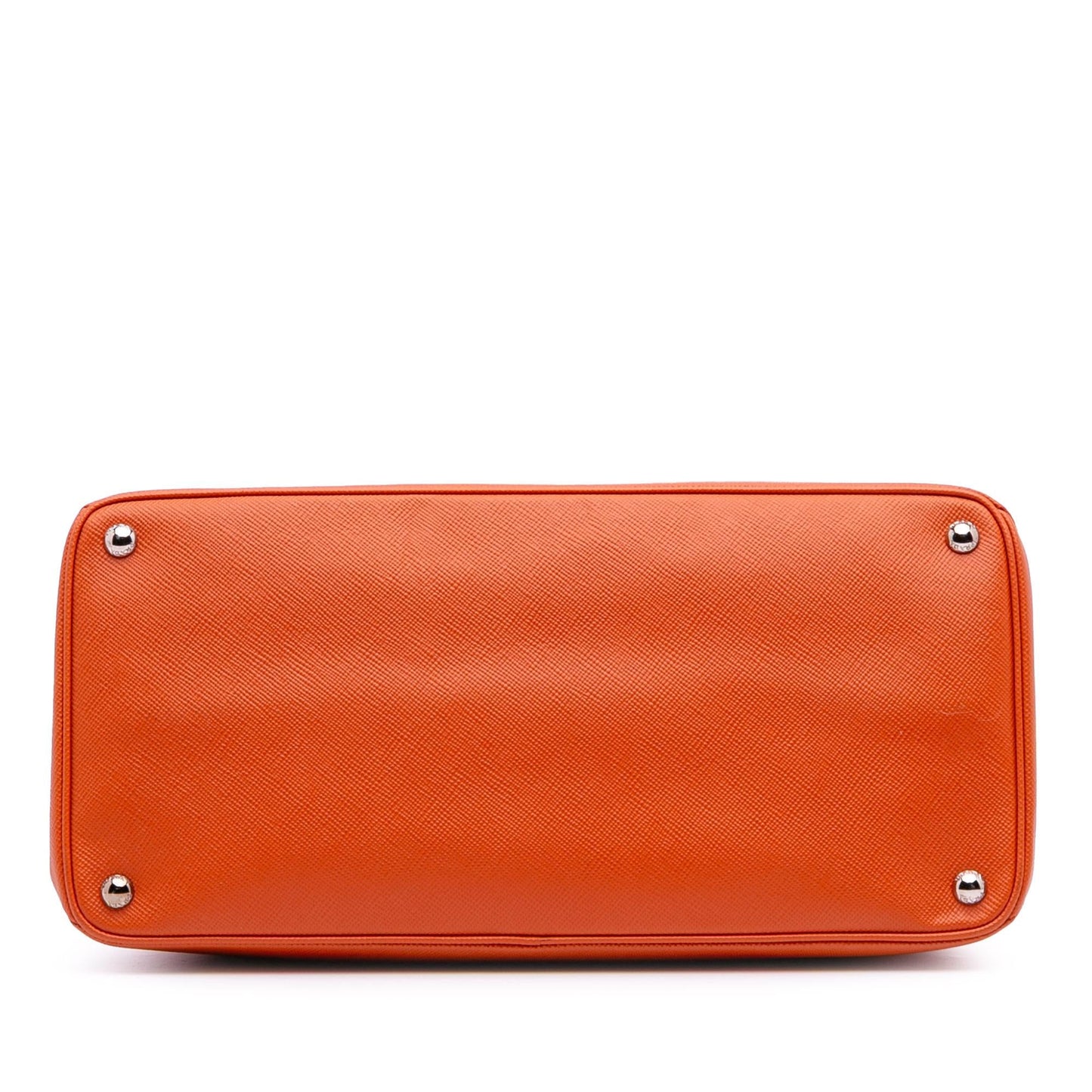 Prada Saffiano Cuir Turnlock Twin Satchel