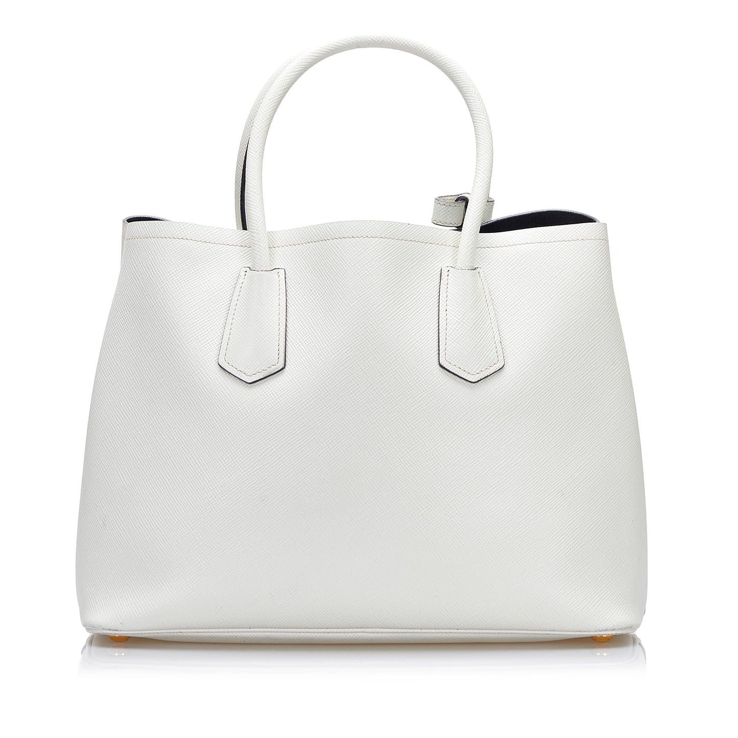 Prada Saffiano Cuir Twin Satchel (SHG-37746)