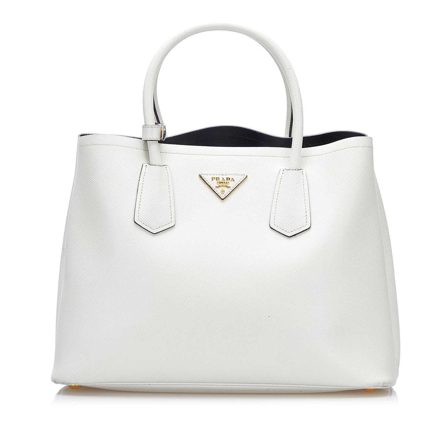 Prada Saffiano Cuir Twin Satchel (SHG-37746)