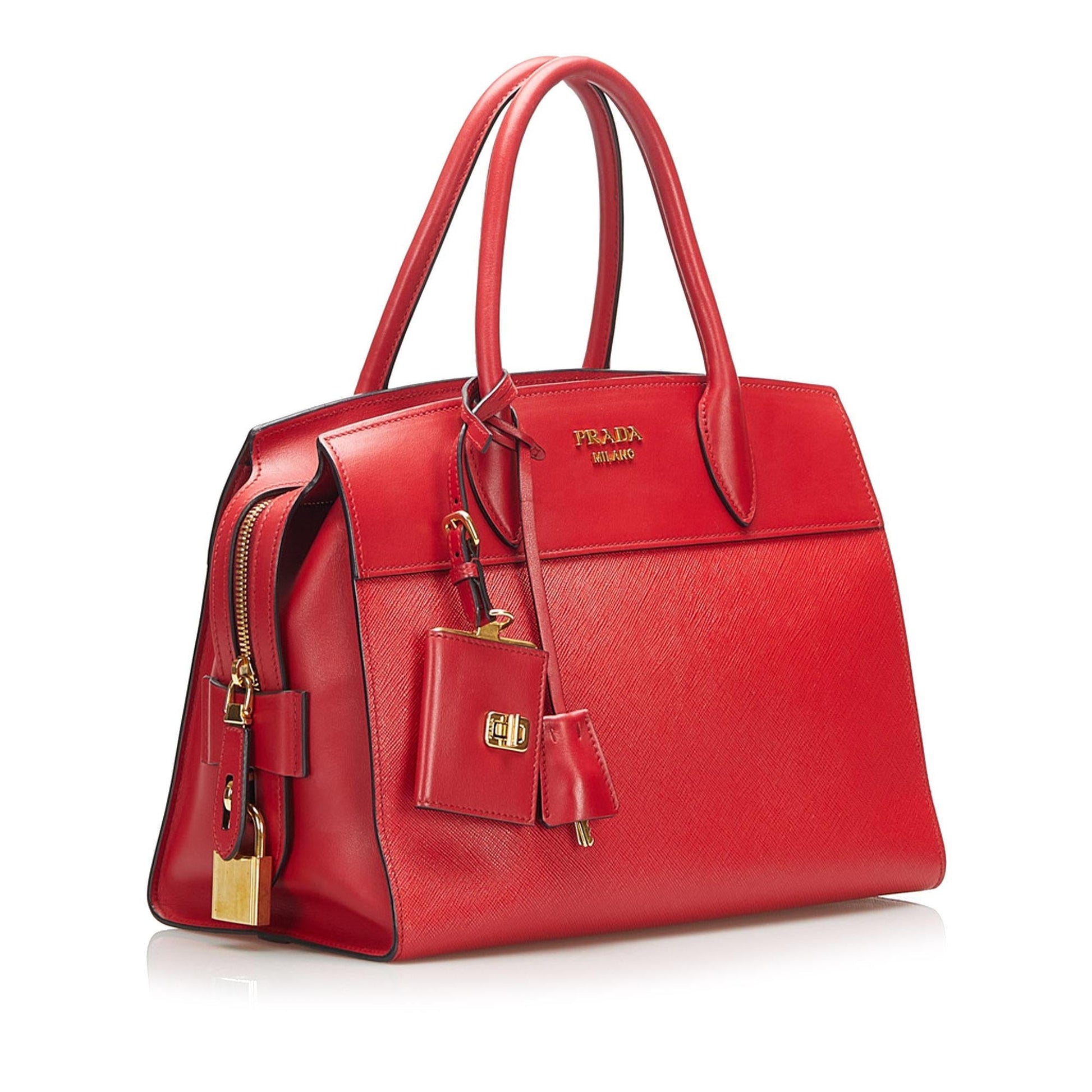Prada Saffiano Esplanade Handbag - Ewore Bags