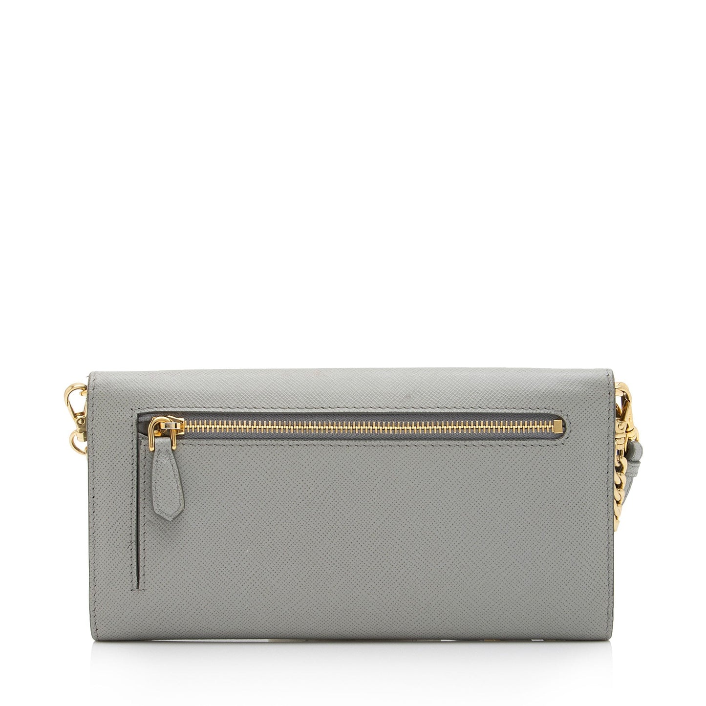 Prada Saffiano Leather Envelope Wallet on Chain Bag (SHF-97HrAQ)