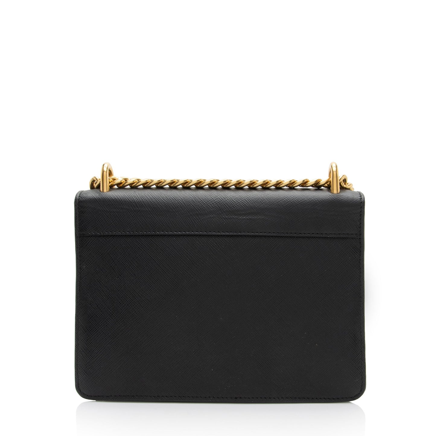 Prada Saffiano Leather Chain Mini Shoulder Bag