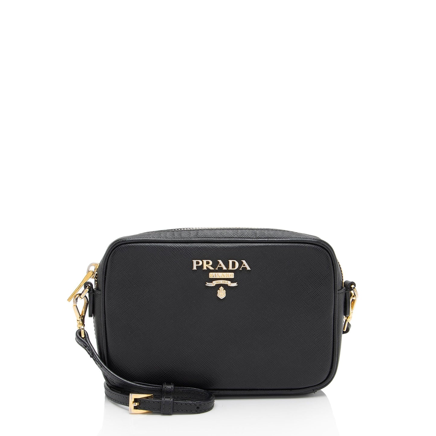 Prada Saffiano Leather Small Camera Bag (SHF-0CeTP1)