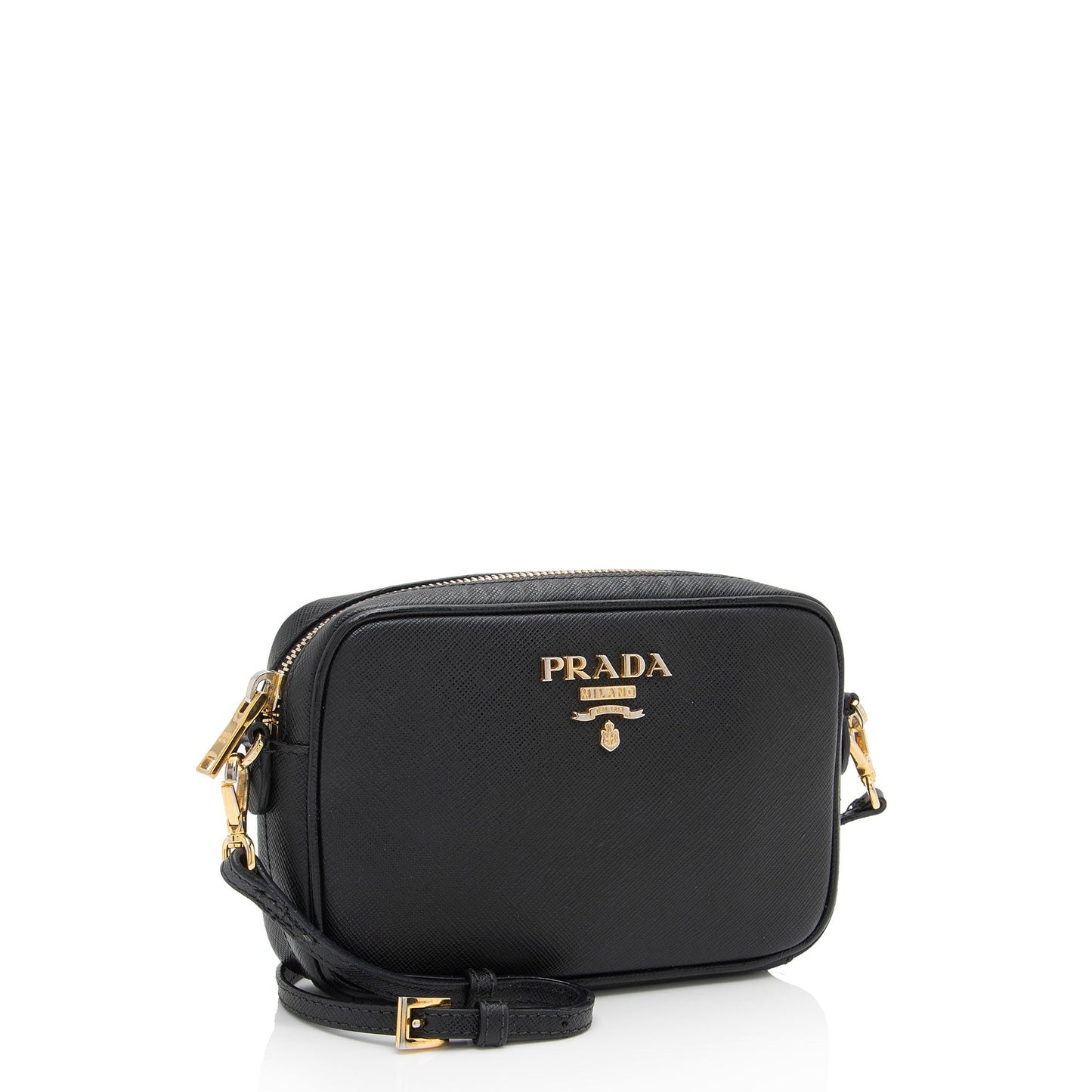 Prada Saffiano Leather Small Camera Bag (SHF-0CeTP1)