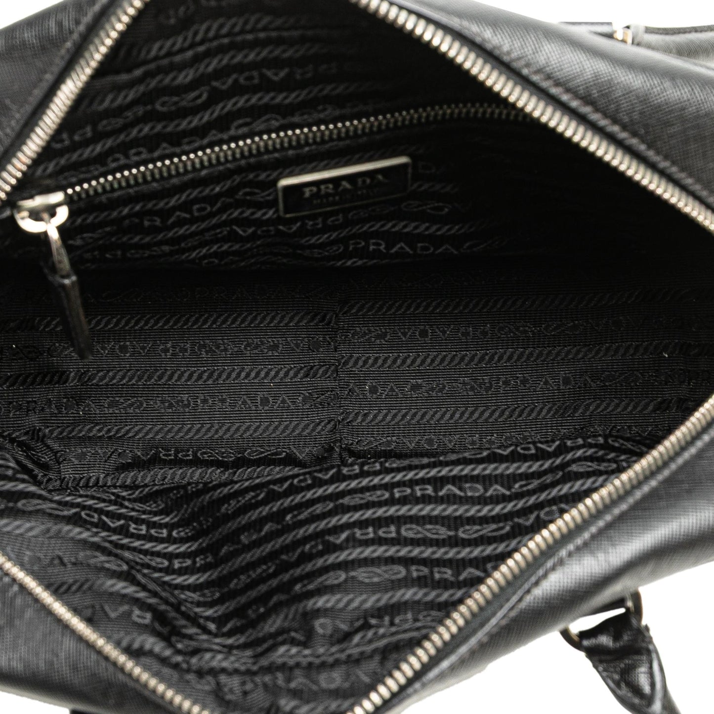 Prada Saffiano Lux Bauletto Handbag