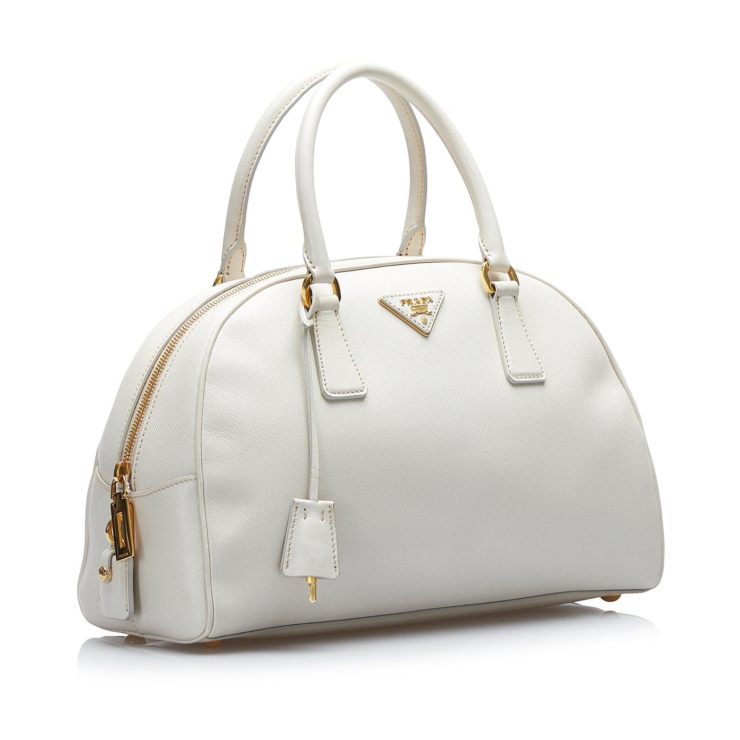 Prada Saffiano Lux Bowler (SHG-EPU9zx)