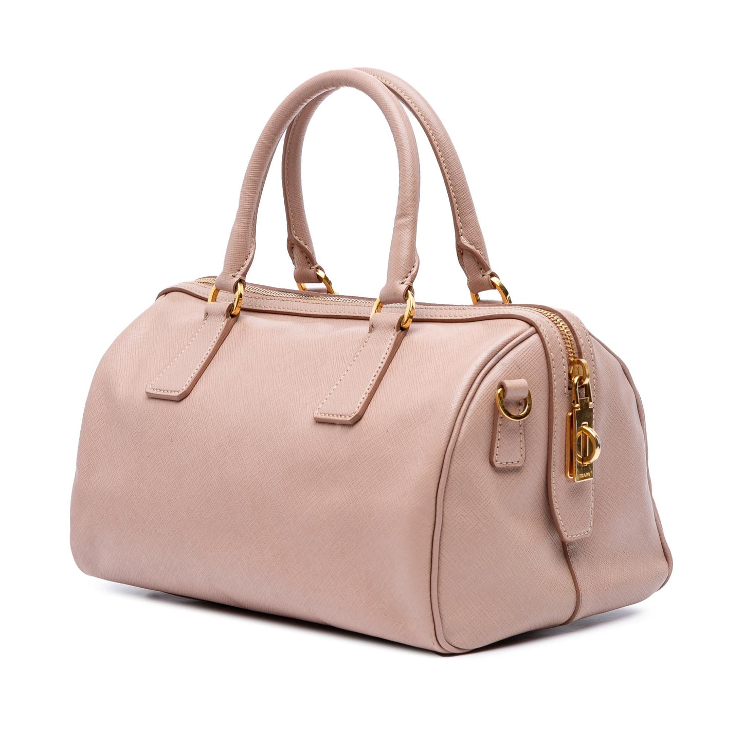 Prada Saffiano Lux Convertible Bowler Bag