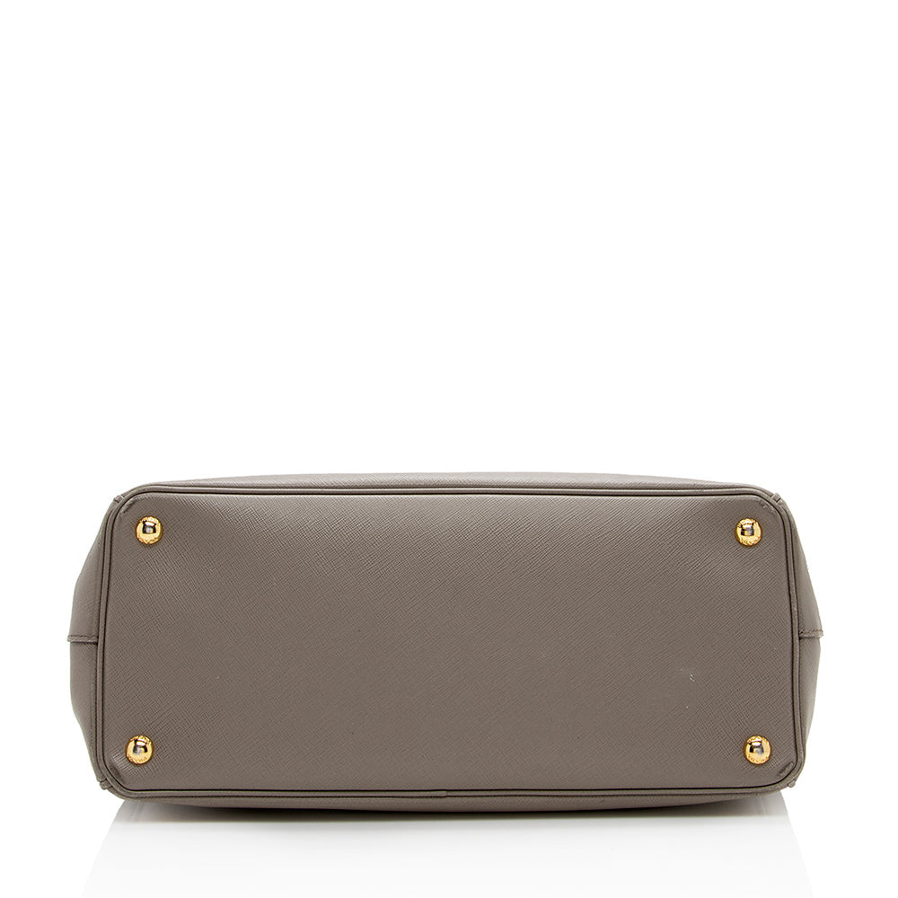 Prada Saffiano Lux Double-Zip Medium Tote Style 7 - Ewore Bags