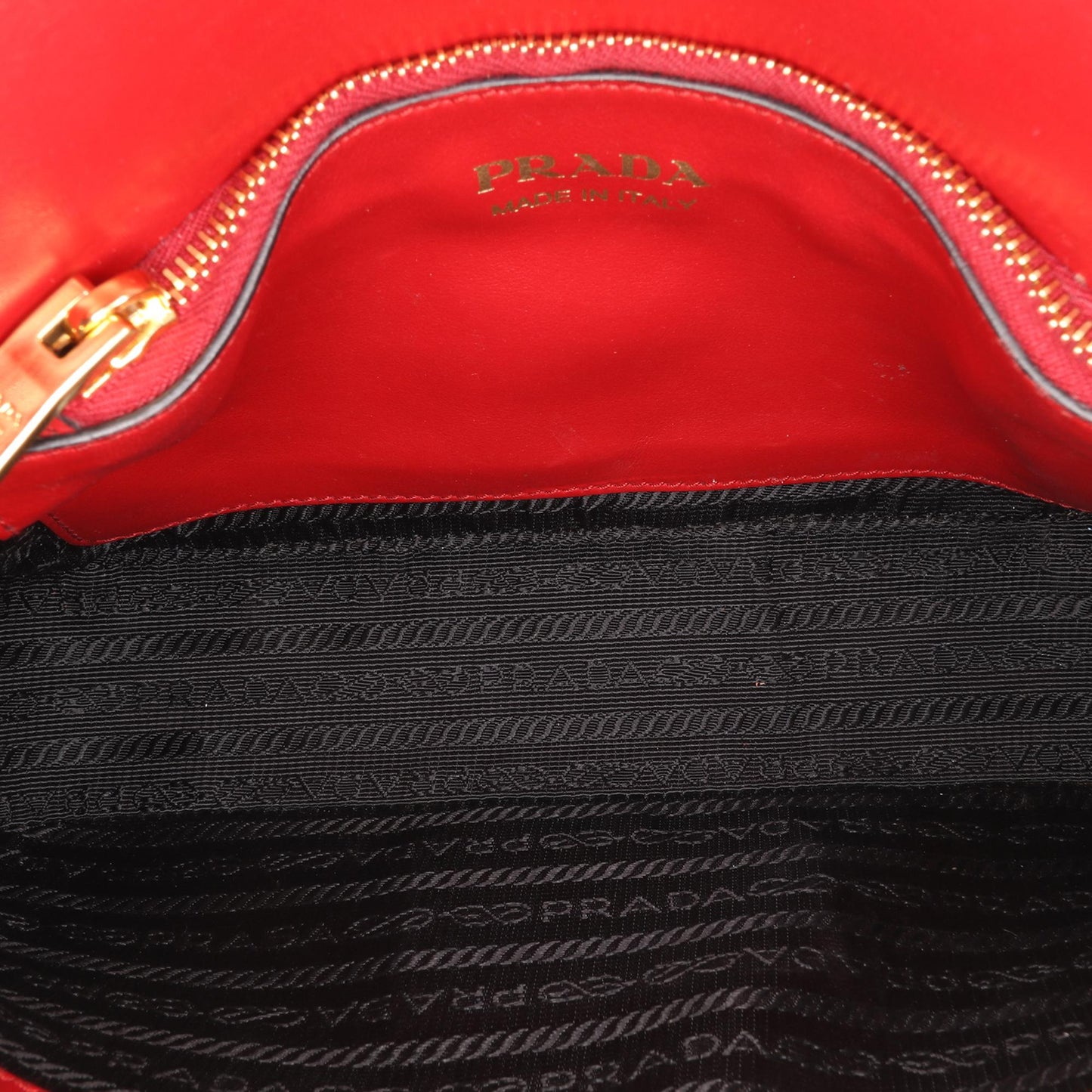 Prada Saffiano Lux Embleme Satchel